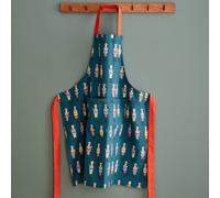 Catherine Lansfield Kitchen Christmas Nutcracker Cotton Adult 70X80 Cm Apron Green