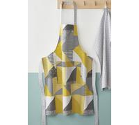 Catherine Lansfield Larsson Geo Ochre Apron