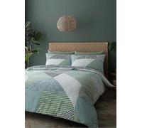Catherine Lansfield, Green, Single Duvet Set