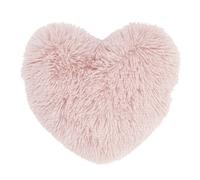 Catherine Lansfield Living Cuddly Heart Shaped Cushion Blush Pink