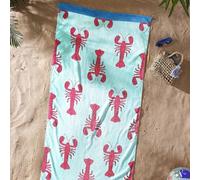 Catherine Lansfield Lobster 76 x 160 Beach Towel (Pair)