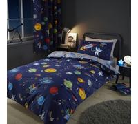 Catherine Lansfield Lost In Space Reversible Duvet Cover Set - Single