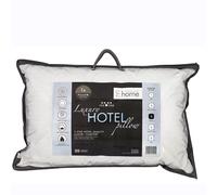 Catherine Lansfield Pillow Luxury Hotel 300 Thread Count Cotton Stripe White One Size