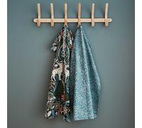 Catherine Lansfield Majestic Stag Set of 2 Tea Towels Green