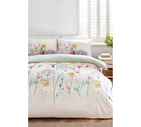 Catherine Lansfield Meadowsweet Floral Duvet Set | Size: Super King Catherine Lansfield Multicolor Super King