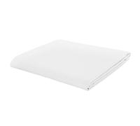 Catherine Lansfield Non Iron Percale King Flat Sheet - White