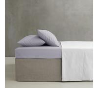 Catherine Lansfield Non Iron Percale Polycotton Single Fitted Sheet Lilac
