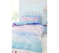 Catherine Lansfield 'Ombre Rainbow Clouds' Duvet Set | Size: Double Catherine Lansfield Multicolor Double