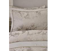 2 x Catherine Lansfield Opulent Jacquard Pillow Shams Pillowshams Champagne New