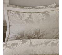 Catherine Lansfield Opulent Jacquard Quilted Pillow sham Pair Champagne Gold - Champagne Gold