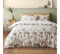 Catherine Lansfield Paradiso Palm Natural Bedding Set - King
