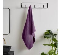 Catherine Lansfield Quick Dry Cotton 90x140 cm Bath Sheet Plum
