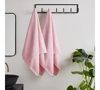 Catherine Lansfield 'Quick Dry Cotton' Bath Sheet Pair in Pink Catherine Lansfield Pink Bath Sheet