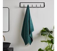 Catherine Lansfield Quick Dry Cotton Bath Towel Forest Green