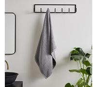 Catherine Lansfield Quick Dry Cotton Bath Towel Grey