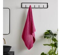 Catherine Lansfield Quick Dry Cotton Hand Towel Hot, 70x120 cm, Pink