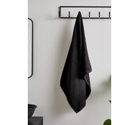 Catherine Lansfield Quick Dry Cotton Bath Towel Black