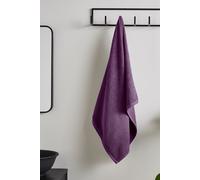 Catherine Lansfield Quick Dry Cotton 90x140 cm Bath Sheet Plum