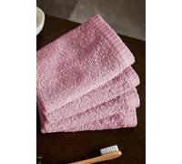 Catherine Lansfield 'Quick Dry' Face Cloth 4 Pack in Pink Catherine Lansfield Pink