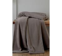 Catherine Lansfield 'Raschel Velvet Touch' Blanket Throw in Charcoal | Size: 130 cm x 170 cm Catherine Lansfield Charcoal 130 cm x 170 cm
