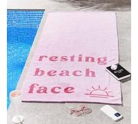 Catherine Lansfield Resting Beach 76X160 Beach Towel (Pair)