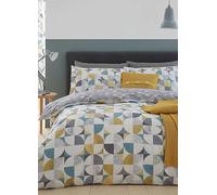 Catherine Lansfield Retro Circles Easy Care Single Duvet Set Multi