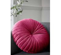 Catherine Lansfield Round 40 x 40 cm Filled Cushion Hot Pink