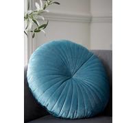 Catherine Lansfield Round 40 x 40 cm Filled Cushion Teal