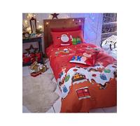 Catherine Lansfield Santa's Easy Care Single Duvet Set Multi