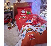 Catherine Lansfield Santas Christmas Presents Duvet Cover and Pillowcase Set