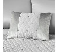 Catherine Lansfield Sequin Cluster Cushion - Silver Grey