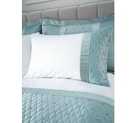 Catherine Lansfield Sequin Cluster Duvet Cover Set Duck Egg