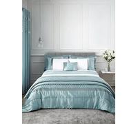 Catherine Lansfield Sequin Cluster Duvet Cover Set Duck Egg