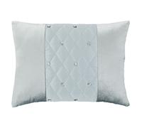 Catherine Lansfield Sequin Cluster Filled Cushion Duck egg, 30x40cm