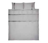 Catherine Lansfield Sequin Cluster Luxury Duvet Cover Bedroom Collection Silver