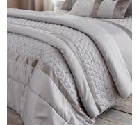 Catherine Lansfield Sequin Cluster Silver Duvet Quilt Cover Set Or Accessories