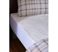 Catherine Lansfield Sherpa Fleece Underblanket Cream