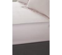 Catherine Lansfield 'silky Soft Satin' 30Cm Depth Sheet In Pink Pink Super King Fitted