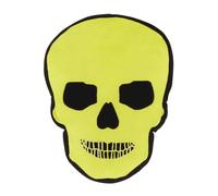 Catherine Lansfield Skulls 3D Filled Cushion Green