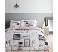 Catherine Lansfield Sleep Dreams Blush Bedding Set - King