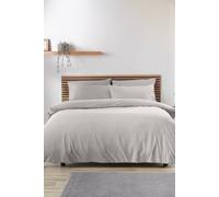 Catherine Lansfield So Soft Easy Iron Super King Duvet Cover Set Grey