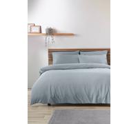 Catherine Lansfield So Soft Non Iron Single Duvet Cover Set with Pillowcases Slate Grey