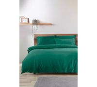 'So Soft Easy Iron' Duvet Cover Set Catherine Lansfield Teal Single