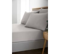 Catherine Lansfield So Soft Easy Iron Single Fitted Sheet Grey