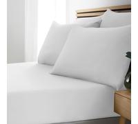 Catherine Lansfield Fitted Sheet 'So Soft Easy Iron' White Single Fitted