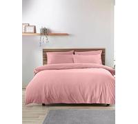 Catherine Lansfield So Soft Easy Iron Double Duvet Cover Set Duck egg Blue