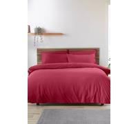 Catherine Lansfield 'so Soft Non Iron' Duvet Cover Set In Bright Pink Bright Pink King