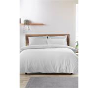 Catherine Lansfield Brushed 100% Cotton Fitted Sheet Navy