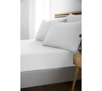 Catherine Lansfield Fitted Sheet 'So Soft Easy Iron' White Single Fitted