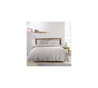 Catherine Lansfield So Soft Non-Iron Single Duvet Cover Set with Pillowcase Grey